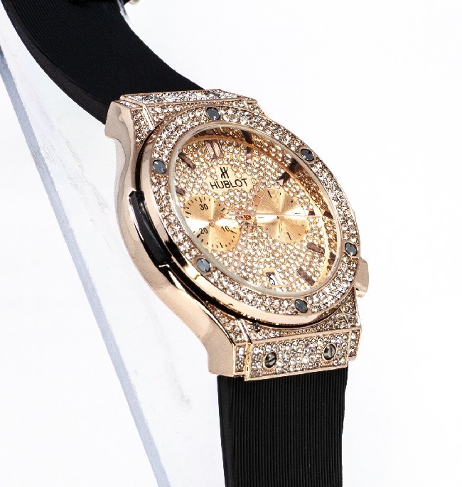 Hublot full sales diamond gold